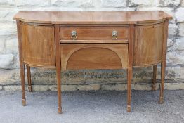 An Edwardian Mahogany Sideboard