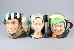 Three Doulton Character Jugs