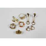 A Small Quantity of Gold Jewellery