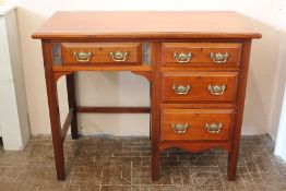 A Lady's Edwardian Mahogany Writing Desk