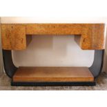 An Art Deco Walnut Writing Desk