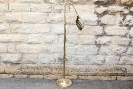 A Brass Telescopic Reading Light