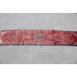 An Antique Zanjan Blue/Cream Carpet