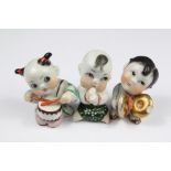 Three Chinese Porcelain Figurines