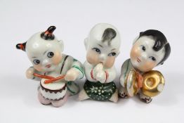 Three Chinese Porcelain Figurines