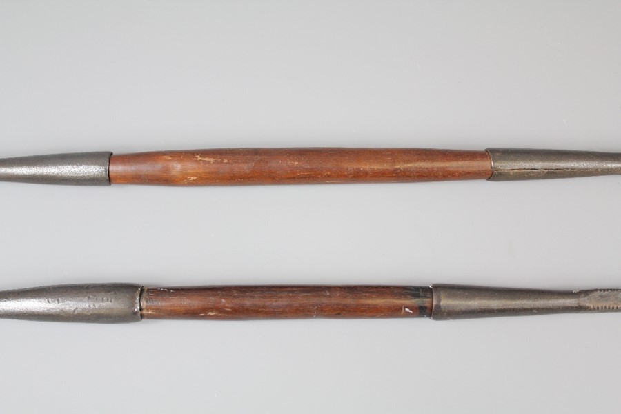 A Pair of Central African Tribal Spears - Image 4 of 6