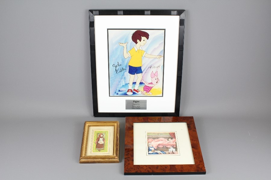 A Signed Winnie the Pooh Poster - Bild 3 aus 3