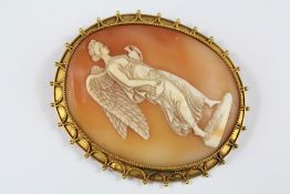 Antique 14ct Gold Shell Cameo