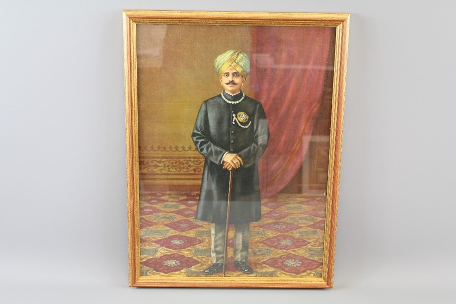 Four Early 20th Century Prints of Indian Nobility - Image 3 of 5