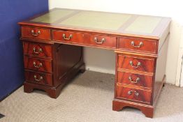 A Twin-Pedestal Office Desk