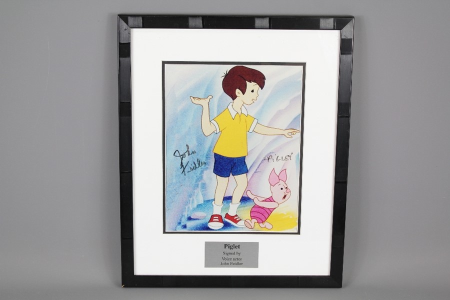 A Signed Winnie the Pooh Poster