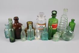 A Small Collection of Victorian Bottles