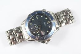 A Gentleman's Omega Seamaster 007 Wrist Watch