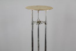 An Art Deco Chrome Dental Stand