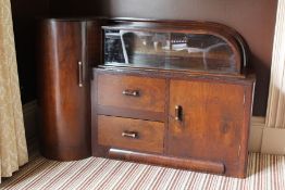 An Art Deco Cocktail Cabinet