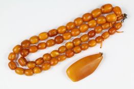 Butterscotch Amber Necklace