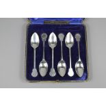 A Set of Silver Teaspoons