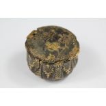 Antique Continent Tortoiseshell and 14/15ct Gold Trinket Box