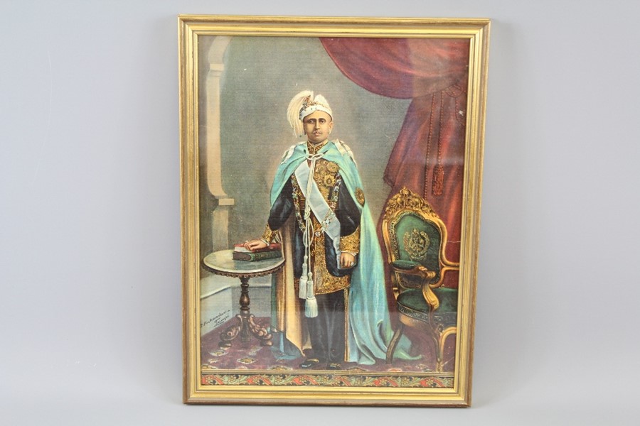 Four Early 20th Century Prints of Indian Nobility