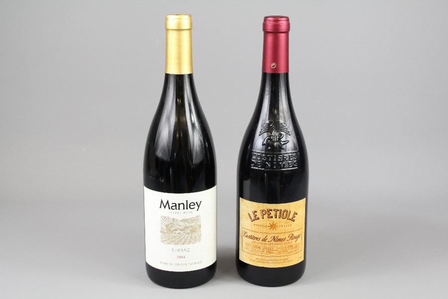 A Quantity of South African and French Red Wine