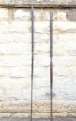 A Pair of Central African Tribal Spears