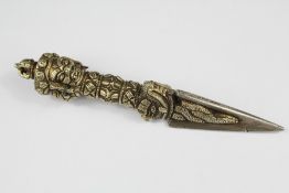 A Tibetan Silver Metal Pointer