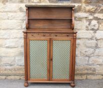 Fine Regency Period Small-size Mahogany Rosewood Chiffonier