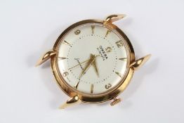 A Gentleman's Omega Seamaster 18ct Gold Automatic Watch