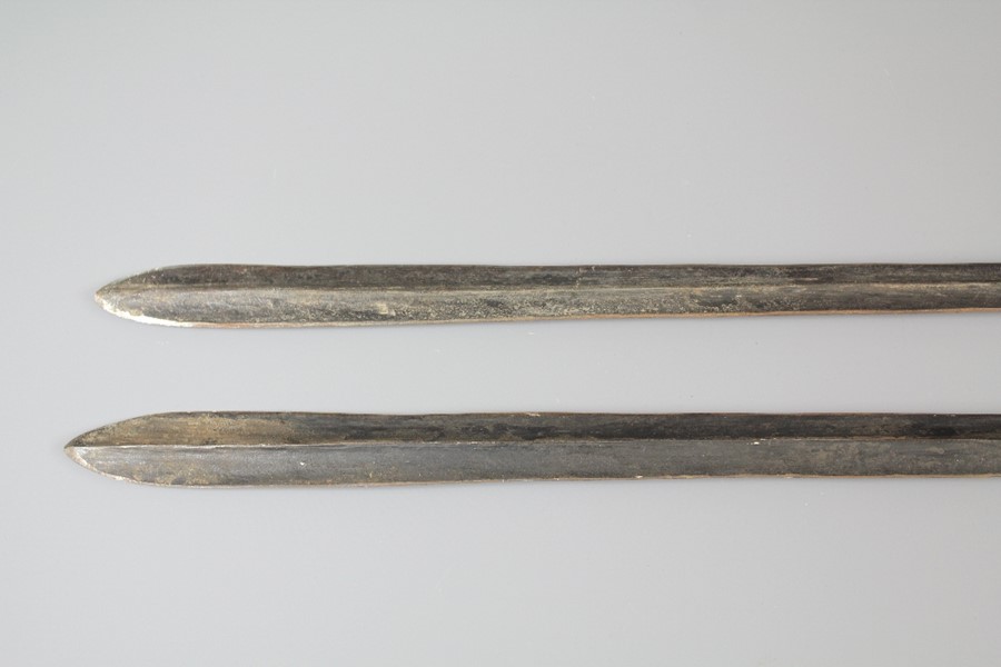 A Pair of Central African Tribal Spears - Image 2 of 6