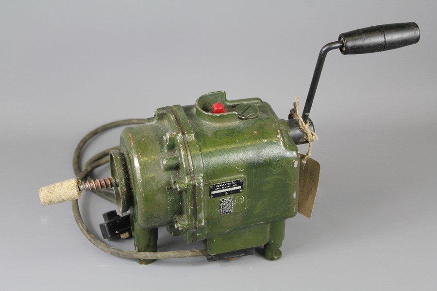 WWII British Military Issue Radio Field Generator