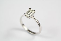 An 18ct White Gold Diamond Ring