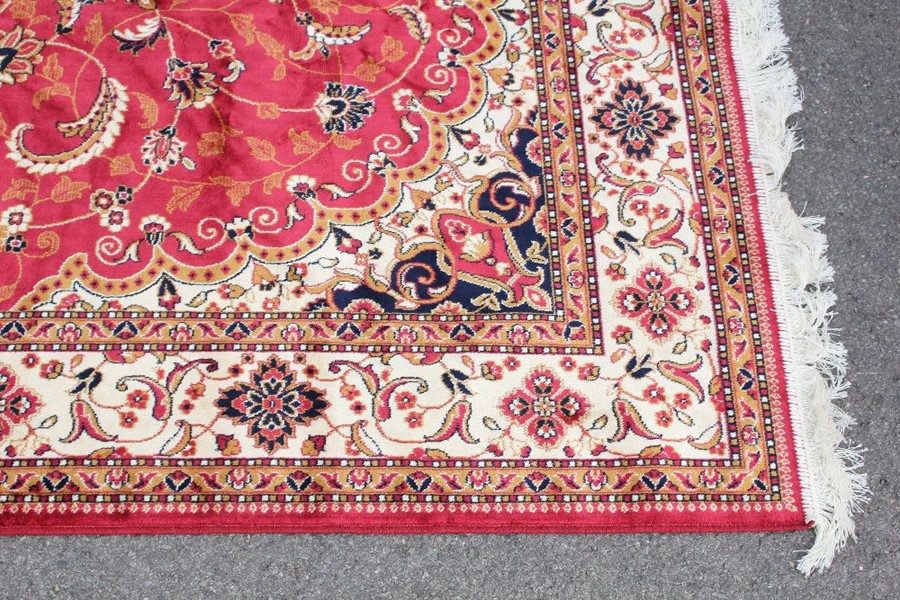 Keshaw Red Ground Carpet - Image 4 of 4
