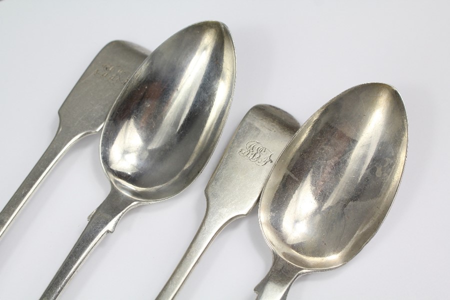 Four Provincial or Canadian Silver Table Spoons - Image 3 of 3