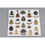 A Collection of Australian Military Head-dress Badges