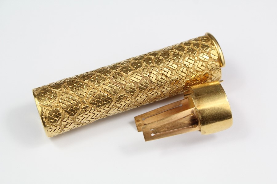 An 18ct Gold Cartier Lighter Cover - Image 5 of 6