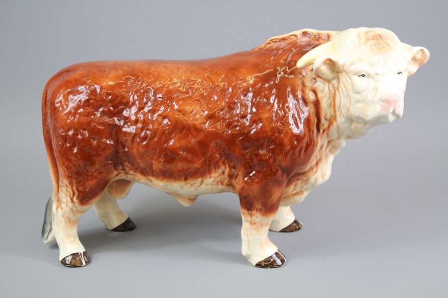 Melville Ware Ceramic Hereford Bull