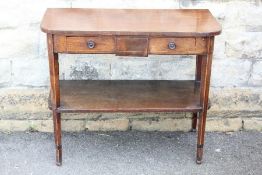 A Victorian Mahogany Side Table