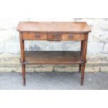 A Victorian Mahogany Side Table