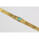 A Lady's 9ct Yellow Gold Milner Wrist Watch