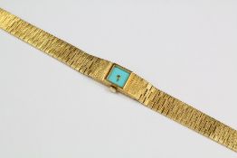 A Lady's 9ct Yellow Gold Milner Wrist Watch