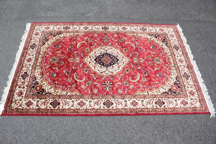 Keshaw Red Ground Carpet - Image 3 of 4