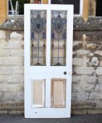 A Victorian Stained Glass Door