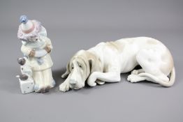 Two Lladro Porcelain Figures