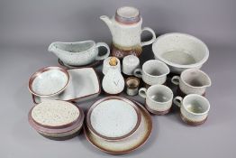 A Poole Stoneware Part Dinner, Coffee and Tea Set