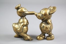 Circa 1931 Brass Figurines