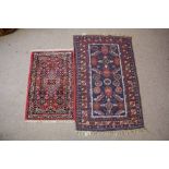 Two Small Woollen Carpets