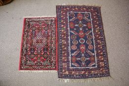 Two Small Woollen Carpets