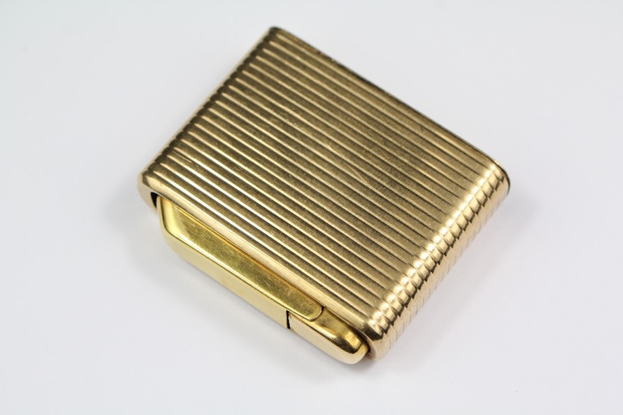 A 9ct Yellow Gold Cased Colibri Lighter - Image 3 of 4