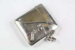 A Silver Vesta Case