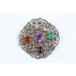 A Victorian Silver Brooch